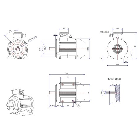 Elektromotor 11kw 300rpm Elektromotor 11kw 300rpm
