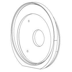 Bronzen slijtplaathuis